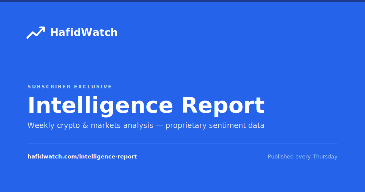 HafidWatch Intelligence · Issue #6